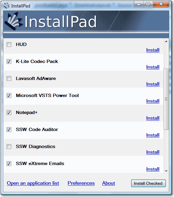 InstallPad