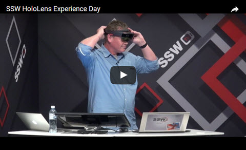 SSW HoloLens Experience Day