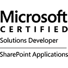 Certification microsoft developer sharepoint