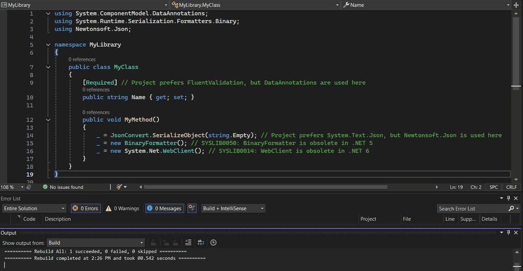 banned api project building