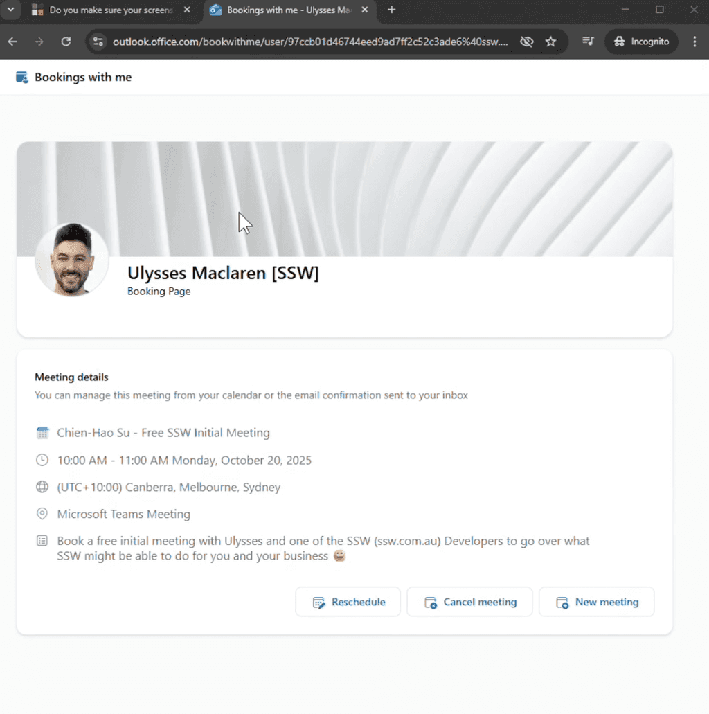 screenshot whitespace good