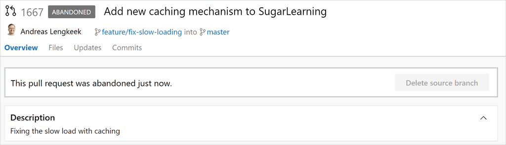 abandoned pr with deleted branch