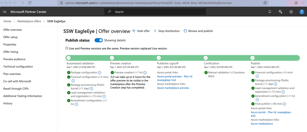 eagleeye azure marketplace
