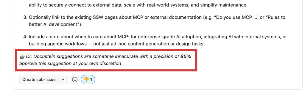 dr docenstein message