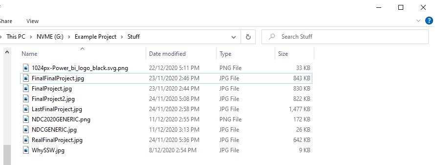 structure back up files bad example 3