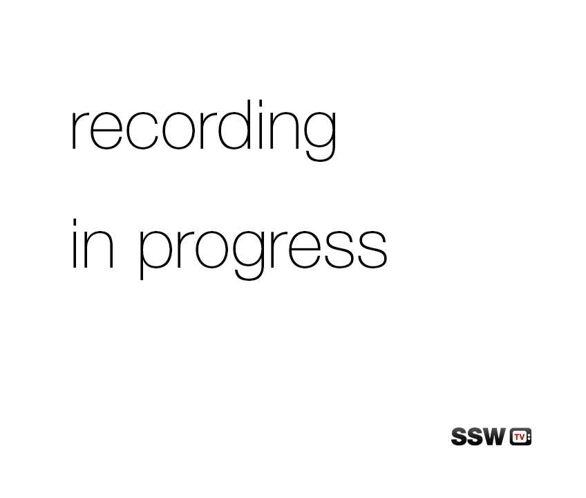 RecordingInProgress BadExample