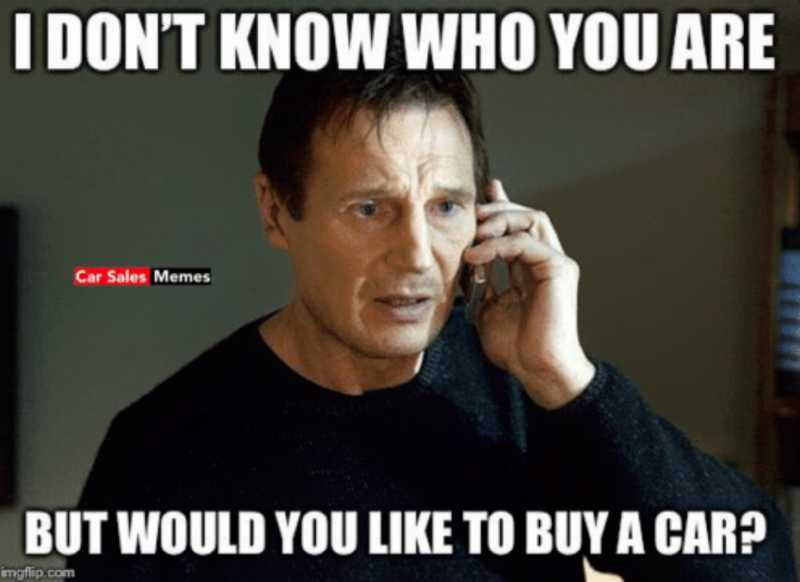 car sales meme