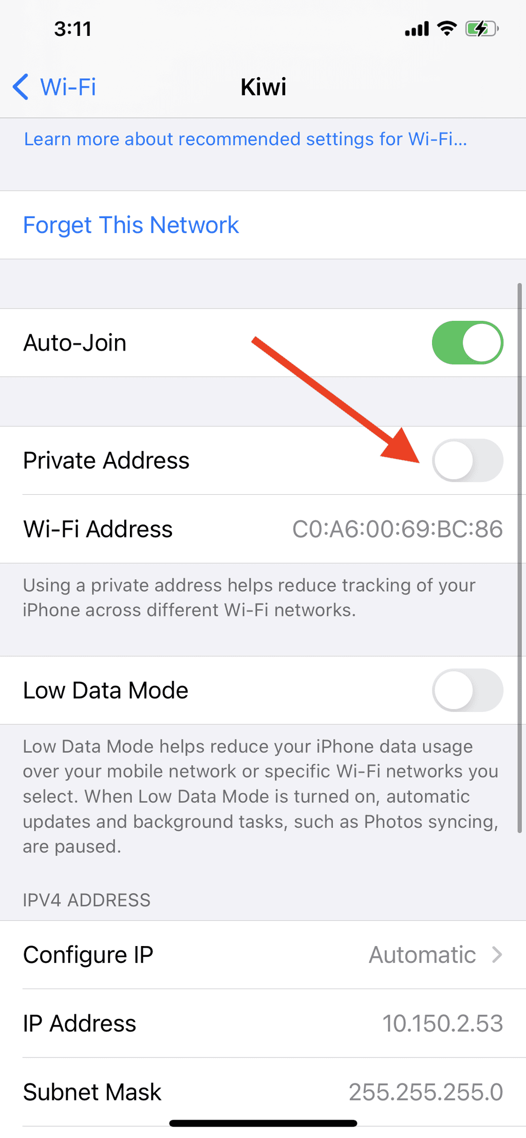 privacy mode ios huge