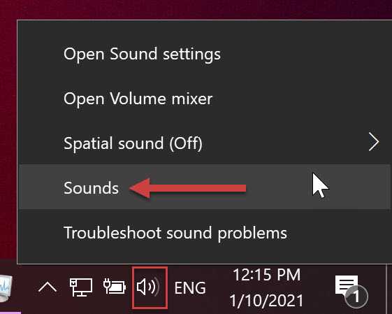 select sounds