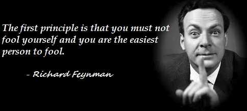 fool yourself feynman