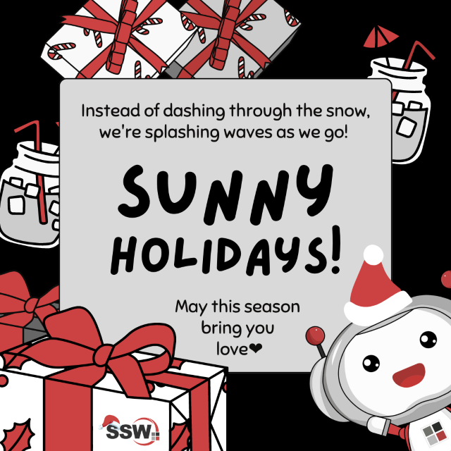 Happy Holidays from SSW
