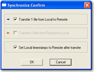 Set Local timestamps to Remote after transfer