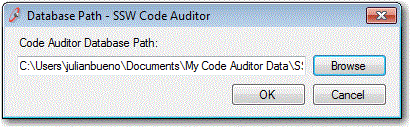SSW Code Auditor Check-In Policy Registration Step 7