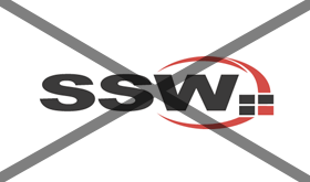 SSW logo white space