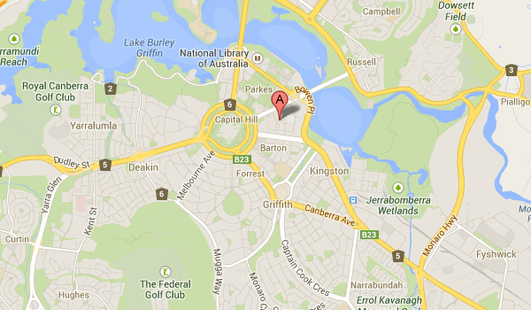 Map to Canberra User Group 2