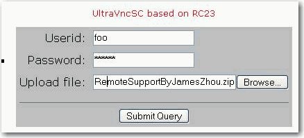 ultravnc standard password